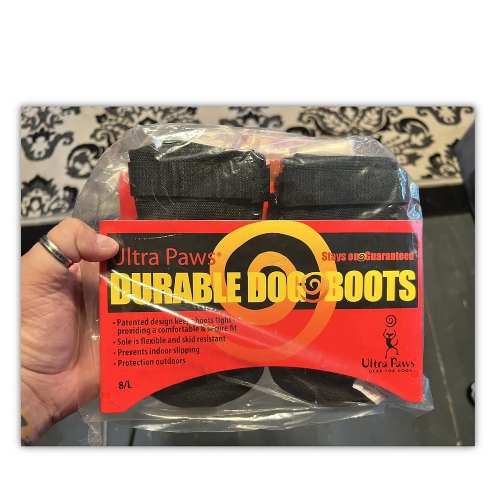 Ultra Paws Rugged Dog Boots and Paw Protectors for Small Medium and Large Dog